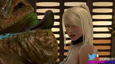 Jabba captures Samus (garryswood)