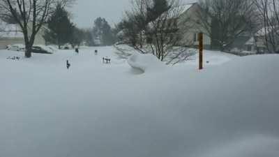 insane timelapse of a blizzard