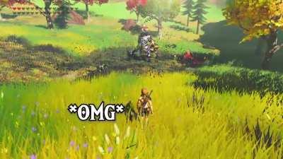 Taking on a Silver Lynel with my army of good bois