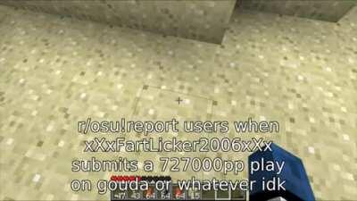 he using relax hacks?