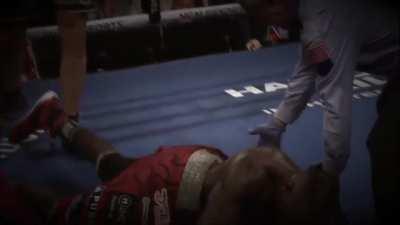 His face morphed into a whole different person