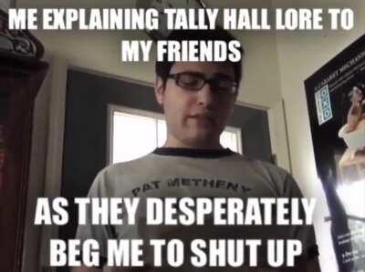 The amount of knowledge they have on a band they’ve never listened to