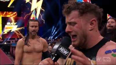 MJF was really hitting that