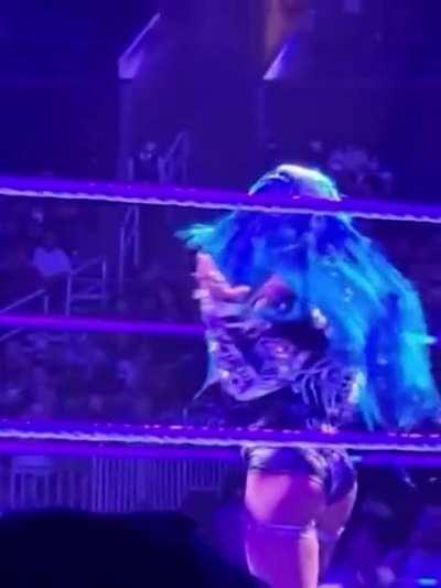 Sasha Banks in her new ring attire