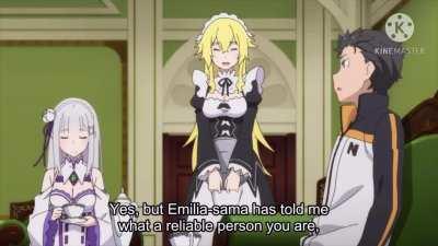 Re zero is super good but also it is depression