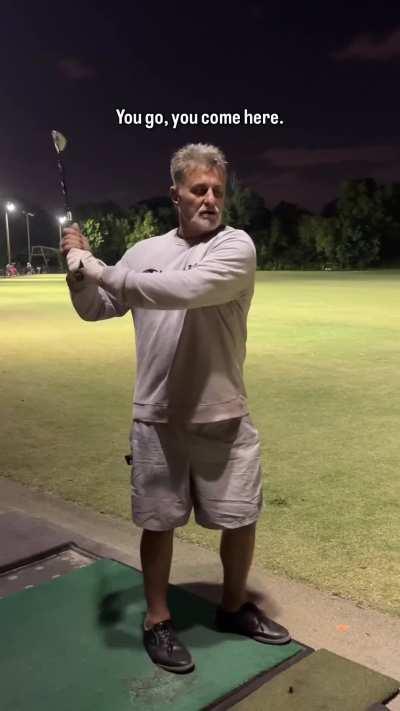 Practicing at the range