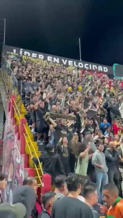 LA fans in Costa Rica for Champions League match