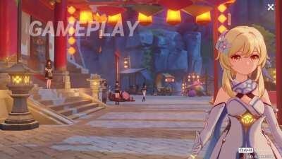 A comparison between Lantern Rite trailer and game. I was really looking forward to a cutscene like that. If not the cutscene, then at least seeing the playable characters in open world like the trailer.