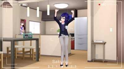 How A-Chan does at her home: