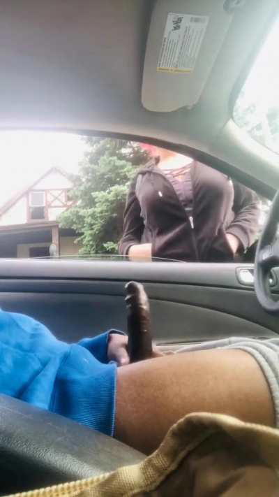 Getting a handjob by a stranger was too good for him, he cums in seconds. -by 8inbbcgod