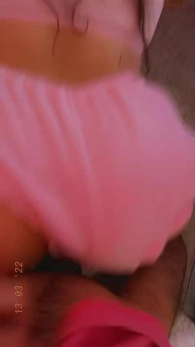 He couldn’t resist fucking me with this fit on