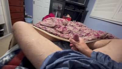 I think it looks sexy cumming with my legs open 🤭