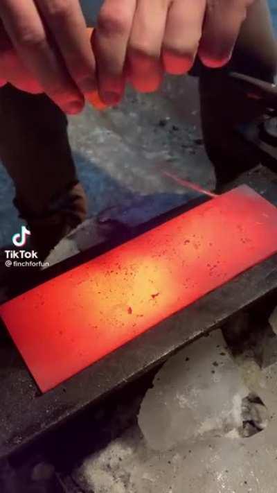 I'm sure someone sucked it up from the side