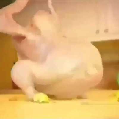 Twerking chicken!?!?!!