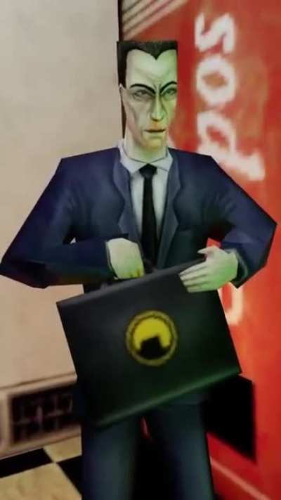 What is G-man wearing today? Half-Life