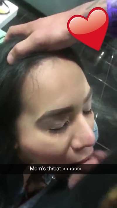 (M/S) Sloppy BJ after mom comes home