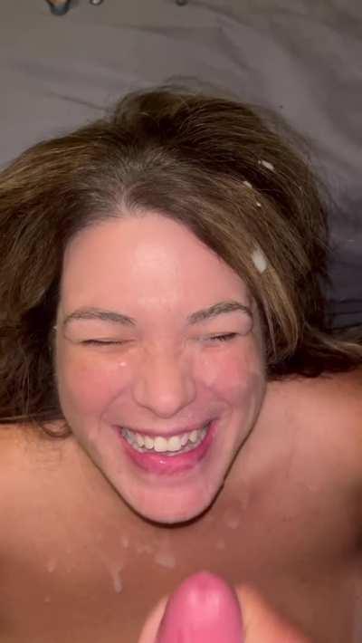 Amateur Cumshot Facial