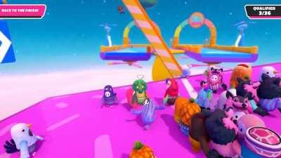 I present... the biggest D**K in Fall Guys! -_-