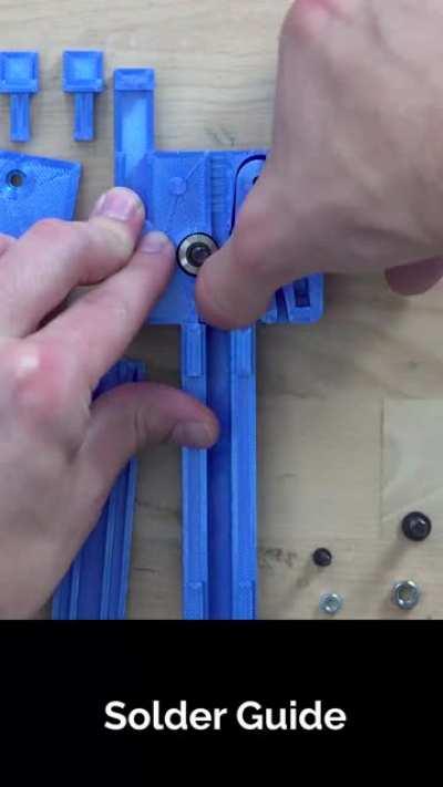 My Soldering Helper clamps the wires as well as dispenses solder (0.5 to 3mm diameter) right at the joint.