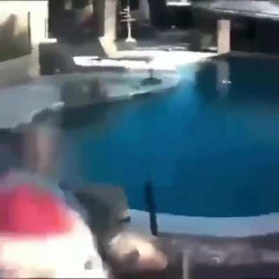 Feel bad for the guy that has to buy a new camera after this one broke...