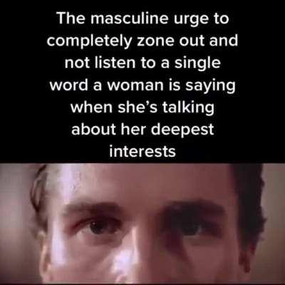 Who cares about women's opinion