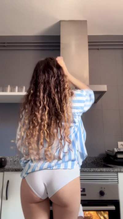 Old-school panties, new-level tease