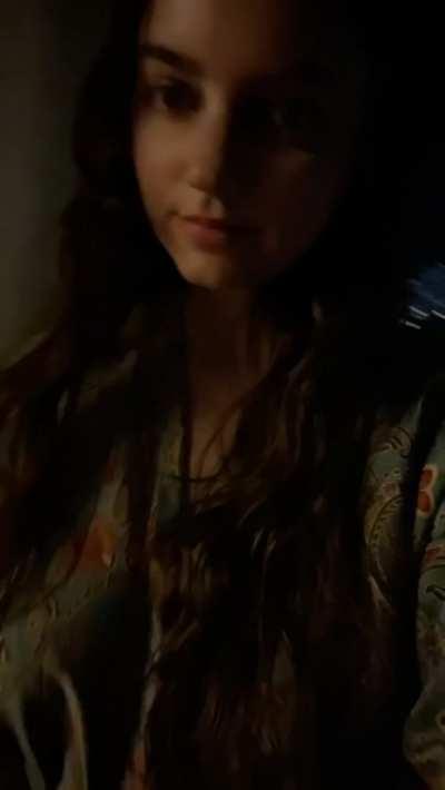 Fulfilling my duties of being the hot girl next door