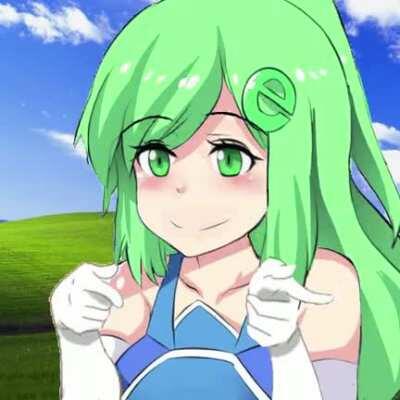 Internet Explorer Chan Trying Her Best