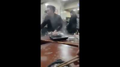 Bar fight in China (Repost due to formerly having a joke title)