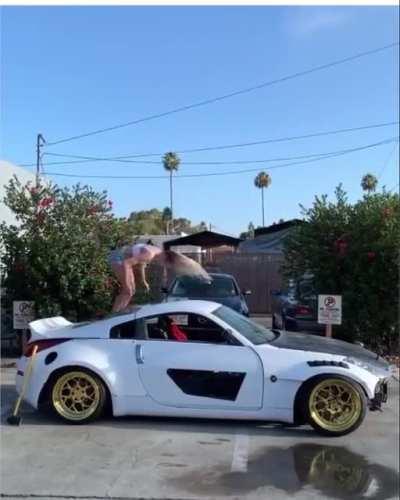 HMC while I back flip on your car