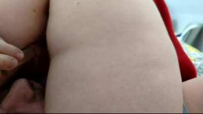 69 plus glass dildo equals amazing orgasm