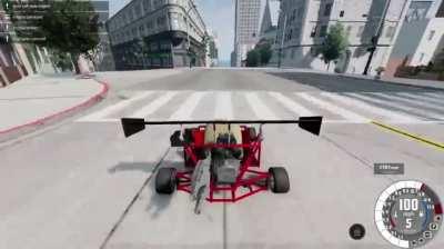 When your spoiler turns into a wing