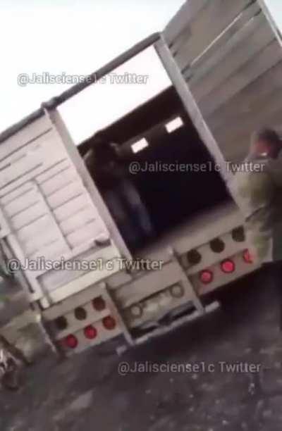 United Cartels “CU” Top Ranking Elite member threatening CJNG.