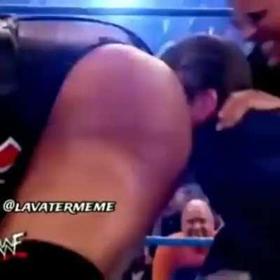 I'm just trying to watch WWE with my dad