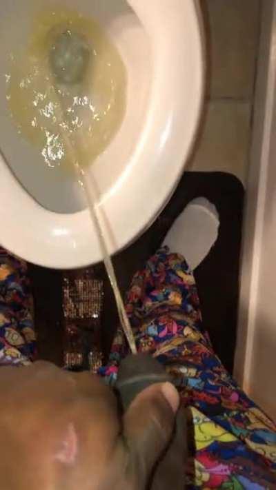 Peeing early morning 😊😁😎