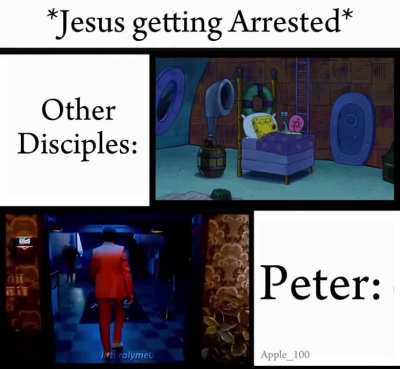 Peter wasn't having any of it