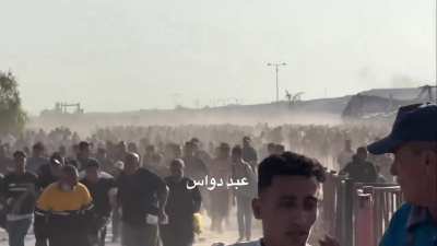 IDF opening fire on civilians trying to get Aid