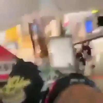 the man has very good reflexes and sense of humor