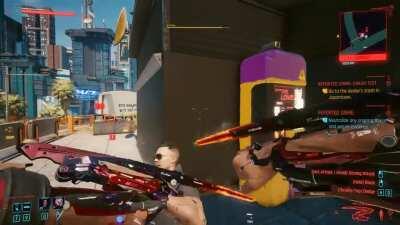 The mantis blades are so incredibly fun to use