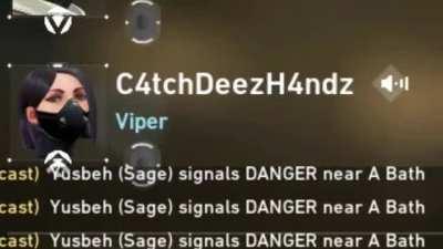 He just wanted to join the conversation