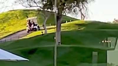 Golf Truck (Ok, Cart) VS Hill