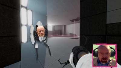 Dreamt that Valve added a new character to Portal 2 named Bartleby, who was just a turret with Jonathan Banks’ face, but players hated him because all he did was follow you around and play music nonstop.