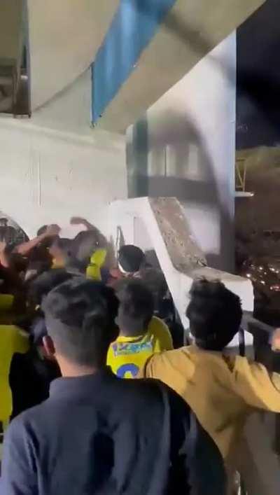 most peaceful football fans in India