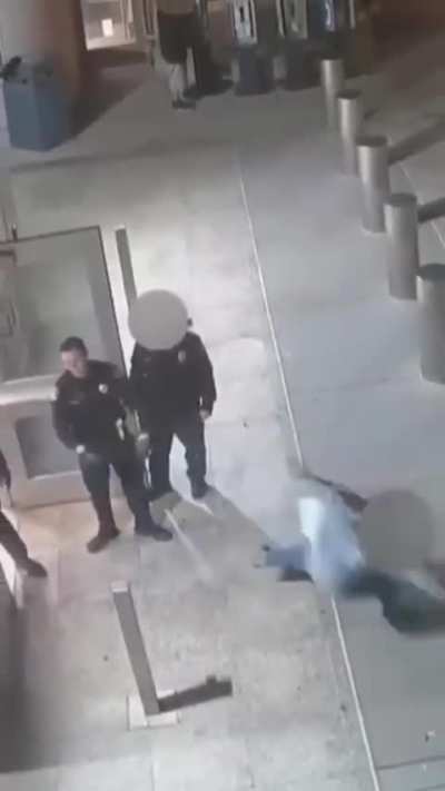 Deputy fired after pushing woman outside of jail