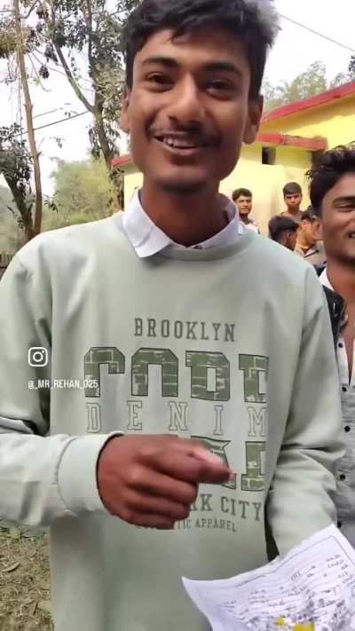 On Republic Day, a student found his practical notebook reused as buniya wrapping.