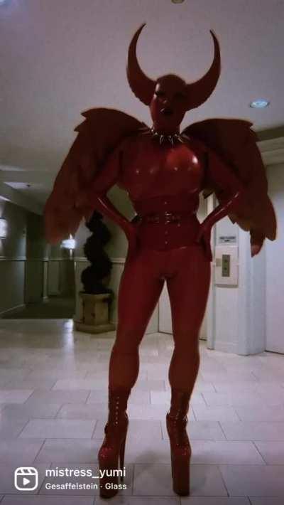 Red Latex Devil