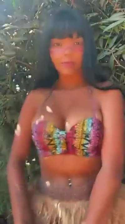 O Tik Tok chegou na aldeia