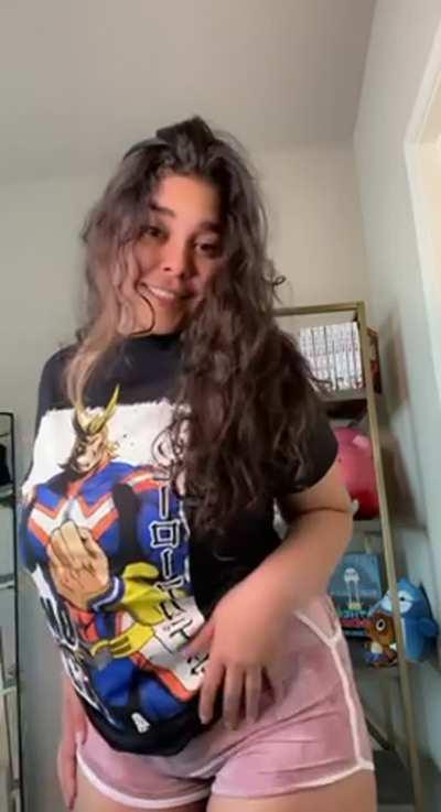 I want your cum on my boobies