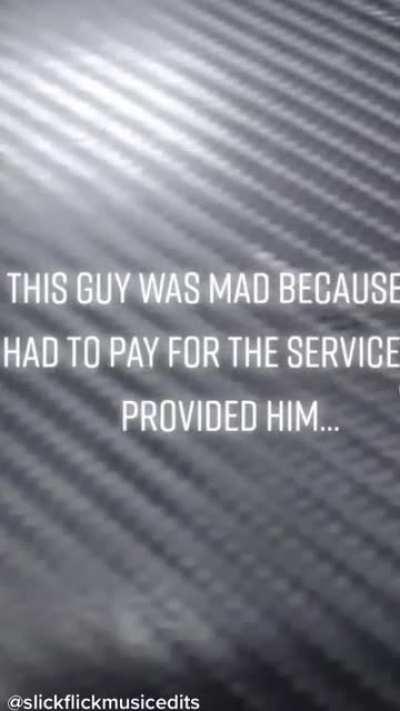 This dude is deadly with his... what?