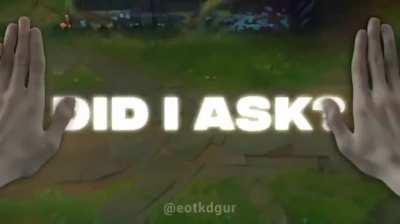 When my racist pdf botlane edaters start flaming in team chat (i am korean)